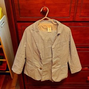 Boys Gymboree Blue Pinstripe Suit Size 5T